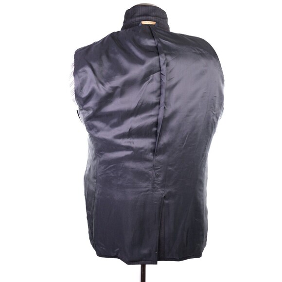 Brooks Brothes 1818 Fitzgerald Mens Suit 45L Gray Chalk Stripe 2pc Blazer Pants - Picture 14 of 16